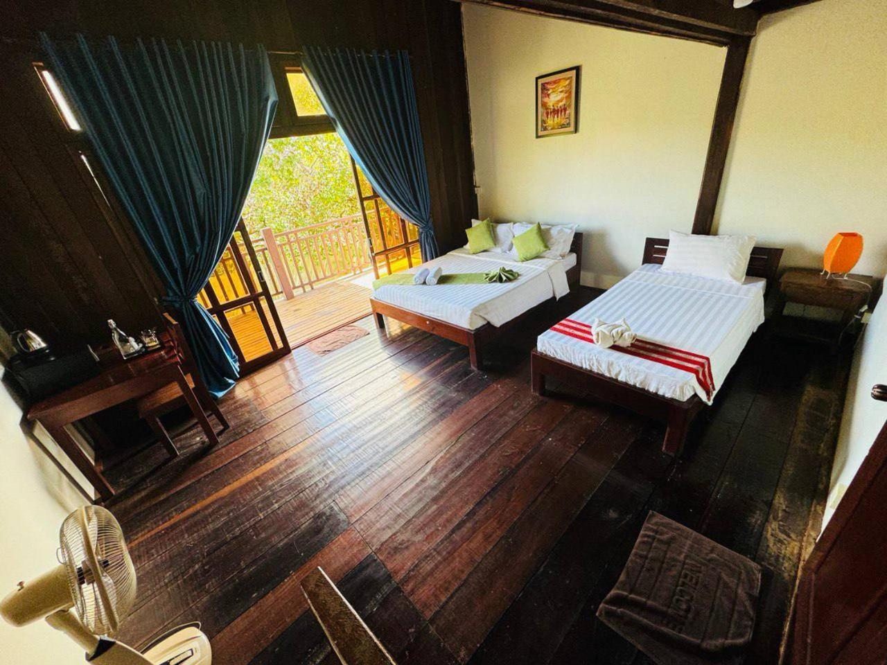 Ratanakiri Paradise Hotel & Restaurant バンラング 部屋 写真